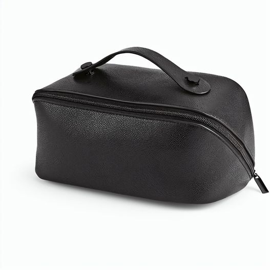 Produktabbildung Macao 3,5L Kulturtasche aus recy.Leder. Mit Zipper und Tragegriff Macao 3,5L Kulturtasche aus recy.Leder. Mit Zipper und Tragegriff (Bild 1)