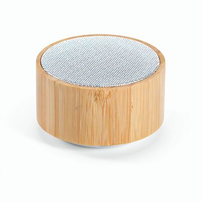 Produktabbildung Einstein Lautsprecher aus Bambus und rABS, 400 mAh. 3 Std Spielzeit Einstein Lautsprecher aus Bambus und rABS, 400 mAh. 3 Std Spielzeit