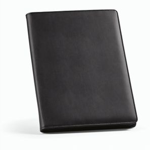 Orwell A4-Mappe aus rPU. Notizblock mit 64-seitigem FSC und Reißverschluss