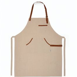 Goya Schürze aus recy.Baumwolle 300 g/m² mit rPU-Details