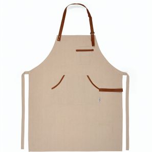 Goya Schürze aus recy.Baumwolle 300 g/m² mit rPU-Details