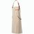 Goya Schürze aus recy.Baumwolle 300 g/m² mit rPU-Details (Bild 2)