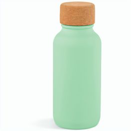 Volga Trinkflasche recy.Edelstahl.Korkdeckel, 530 ml. Auslaufsicher