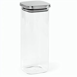 Delacroix 2100 Behälter aus Borosilikatglas, 2130ml. Deckel aus recy.Edelstahl