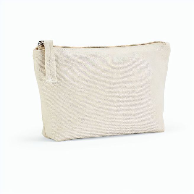 Cairo S 1,1L Kulturtasche, 320gsm recy.Baumwolle mit Reißverschluss