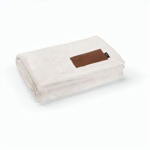 Van-Eyck Decke aus rPET (240 g/m²). Mit personalisierbarem Aufnäher