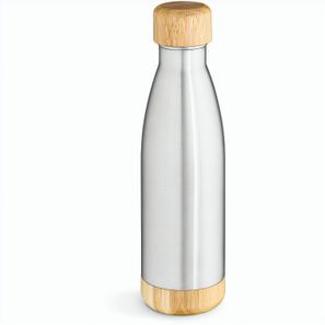 Congo Trinkflasche recy.Edelstahl und Bambus, 780ml. Doppelwanding