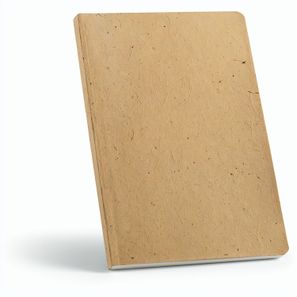 Fitzgerald A5 Notizbuch.Einband aus Kokosnussschale. 196 Seiten recy.Papier