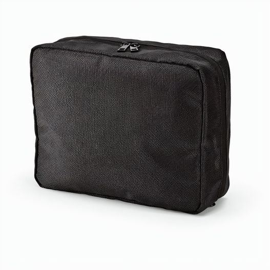 Venice 4,5L Kulturtasche rPET mit PU-Beschichtung. Mit Aufhängehaken (Bild 1)