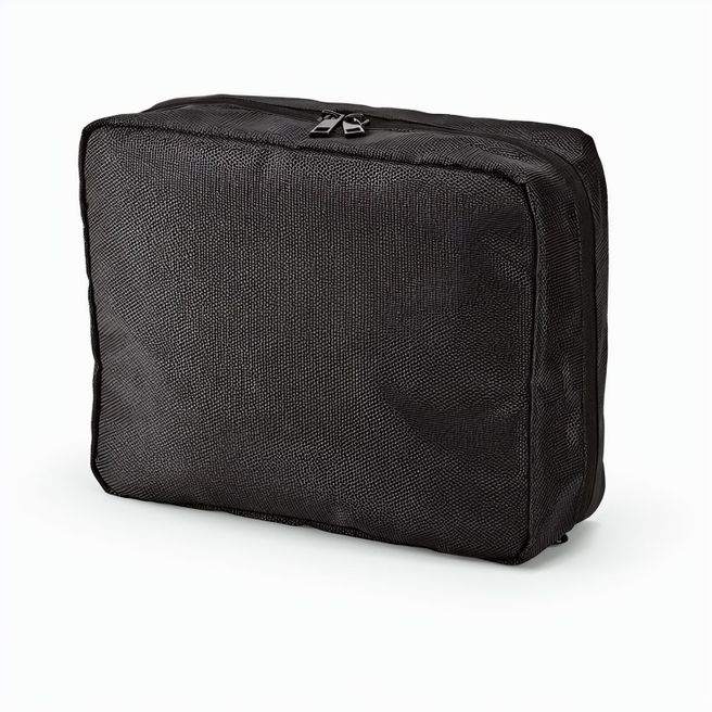 Venice 4,5L Kulturtasche rPET mit PU-Beschichtung. Mit Aufhängehaken