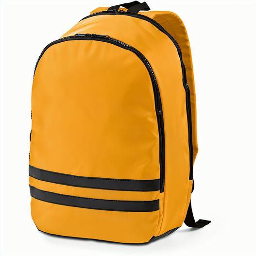 Sydney 18L Rucksack aus rPET. Reflektierende Streifen. Laptops bis 17" (Bild 1)