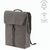 Prague 25L Rucksack, recy.Baumwolle. Hakenverschluss. Laptops bis 17" (Bild 4)