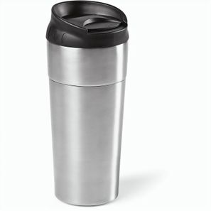 Columbia Reisebecher recy.Edelstahl, 510ml. Doppelwandig mit Schiebedeckel