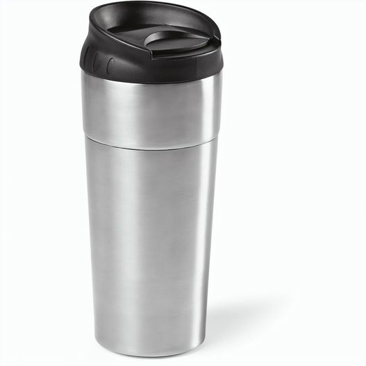 Produktabbildung Columbia Reisebecher recy.Edelstahl, 510ml. Doppelwandig mit Schiebedeckel Columbia Reisebecher recy.Edelstahl, 510ml. Doppelwandig mit Schiebedeckel (Bild 1)
