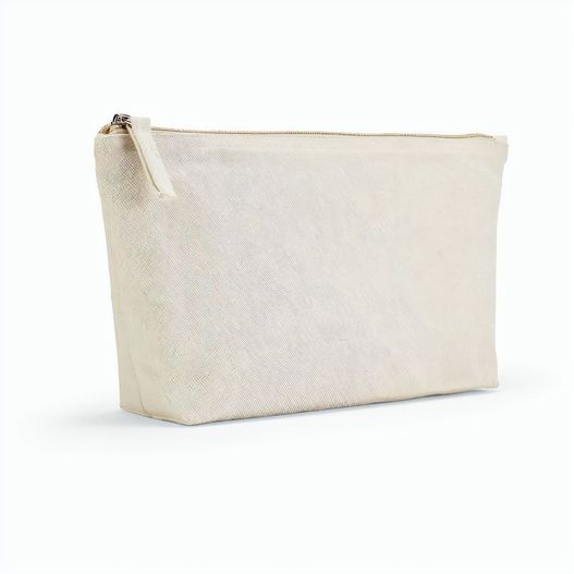 Cairo L 3,9L Kulturtasche, 320gsm recy.Baumwolle mit Reißverschluss (Bild 1)