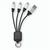 Sagan 4-in-1 Kabel aus rTPR. Mit hinterleuchtetem Logo und Aufhängeöse (Bild 3)