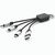 Sagan 4-in-1 Kabel aus rTPR. Mit hinterleuchtetem Logo und Aufhängeöse (Bild 2)
