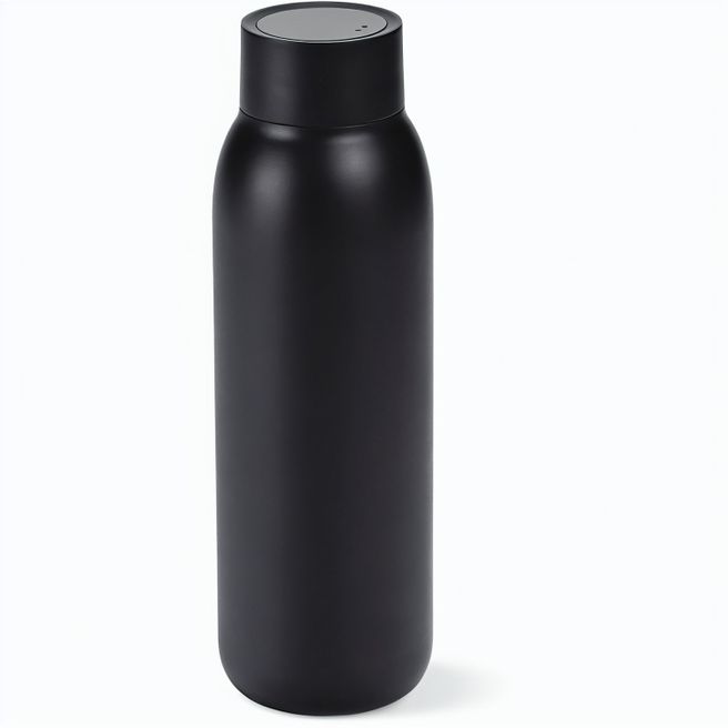 La Plata Trinkflasche recy.Edelstahl (rSS), 650 ml.  Mit LED-Anzeige