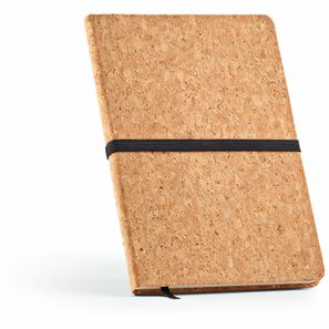 Goethe A5 Notizbuch mit Korkeinband. 196 Seiten aus 70 gsm recy.Papier
