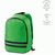Sydney 18L Rucksack aus rPET. Reflektierende Streifen. Laptops bis 17" (Bild 4)