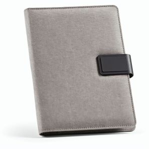 Tolstoy A5-Mappe rPET. Notizblock mit 64-seitigem FSC.Verschluss aus rPU