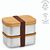 Vermeer Lunchbox, rec.Edelstahl, 1480 ml, mit Bambusdeckel und integriertem Besteck (Bild 4)