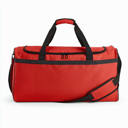 Produktabbildung São Paulo L 50L Sporttasche, rPET ripstop.Mit reflektierenden Streifen São Paulo L 50L Sporttasche, rPET ripstop.Mit reflektierenden Streifen (Bild 1)