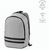Sydney 18L Rucksack aus rPET. Reflektierende Streifen. Laptops bis 17" (Bild 4)