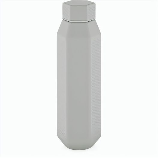 Hexagul Trinkflasche aus recy.Edelstahl, 530ml. Doppelwandig (Bild 1)