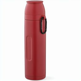 Flinders Thermos recy.Edelstahl, 1080 ml. Mit 2 Bechern und Karabiner