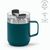 Shinano Tasse recy.Edelstahl, 440 ml. Doppelwandig mit drehbarem Deckel (Bild 3)