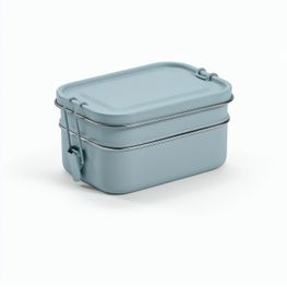 Tintoretto Lunchbox recy.Edelstahl, 1240 ml. Mit seitliche Verschlussklammern