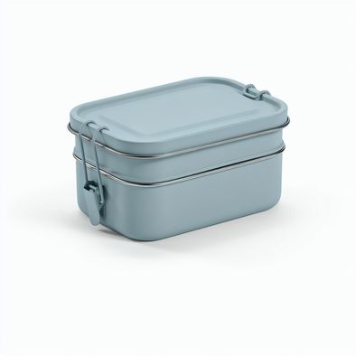 Produktabbildung Tintoretto Lunchbox recy.Edelstahl, 1240 ml. Mit seitliche Verschlussklammern Tintoretto Lunchbox recy.Edelstahl, 1240 ml. Mit seitliche Verschlussklammern