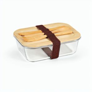 Van Gogh 1000 Lunchbox aus Borosilikatglas mit Bambusdeckel, 1090 ml