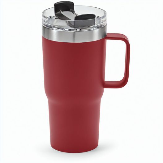 Neman Tasse recy.Edelstahl, 580 ml. Mit drehbarem Deckel (Bild 1)