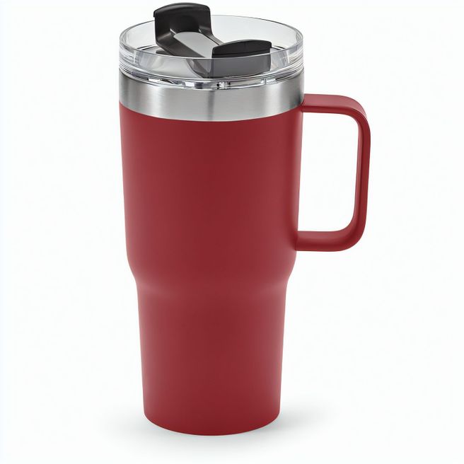 Neman Tasse recy.Edelstahl, 580 ml. Mit drehbarem Deckel