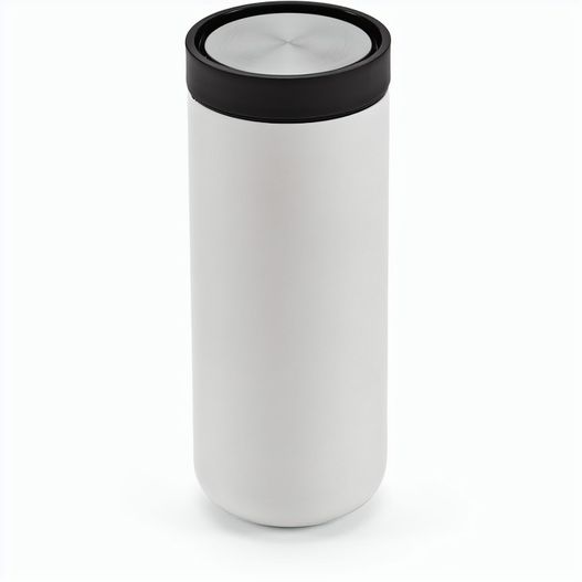 Produktabbildung Senegal Reisebecher recy.Edelstahl, 400 ml. Mit 360°Push-Verschluss Senegal Reisebecher recy.Edelstahl, 400 ml. Mit 360°Push-Verschluss (Bild 1)