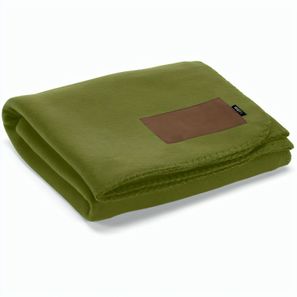 Pollock Decke aus rPET (180 g/m²). Mit personalisierbarem Aufnäher