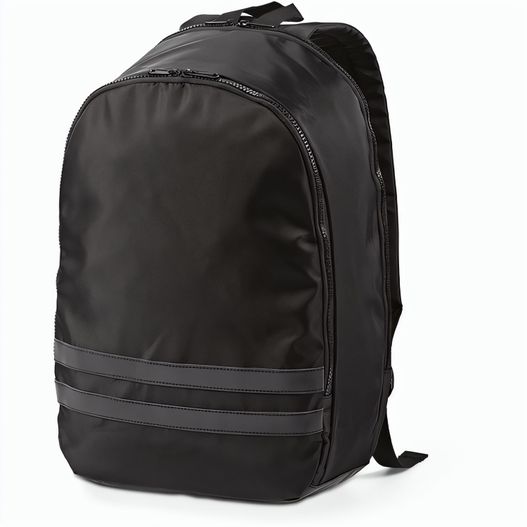 Sydney 18L Rucksack aus rPET. Reflektierende Streifen. Laptops bis 17" (Bild 1)
