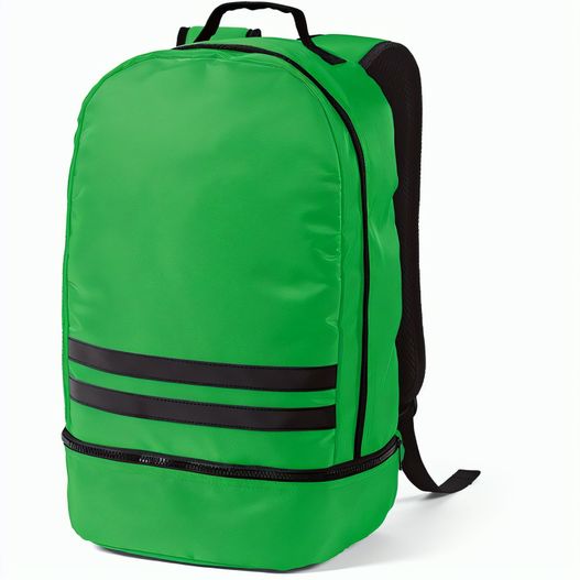 Produktabbildung Buenos Aires 25L Rucksack aus rPET. Reflektierende Frontstreifen Buenos Aires 25L Rucksack aus rPET. Reflektierende Frontstreifen (Bild 1)