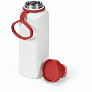 Ural Trinkflasche recy.Edelstahl, 820 ml. 360° Push-Verschluss