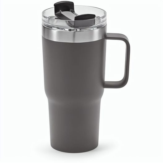 Neman Tasse recy.Edelstahl, 580 ml. Mit drehbarem Deckel (Bild 1)