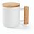 Douro Keramik Tasse mit Bambus, 380 ml. Für Sublimationsdruck geeignet (Bild 2)