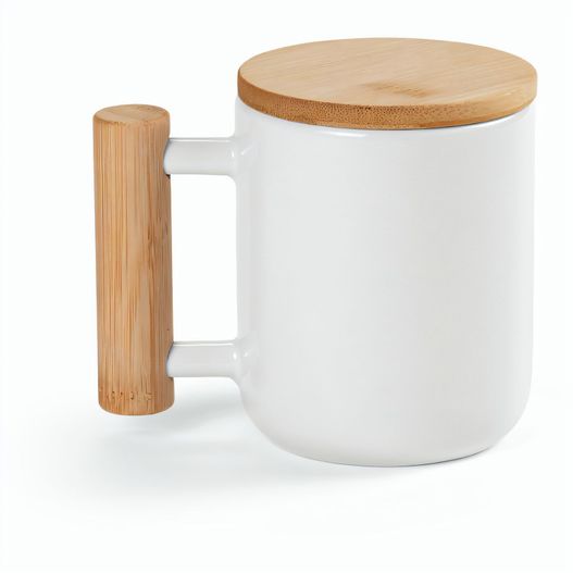 Produktabbildung Douro Keramik Tasse mit Bambus, 380 ml. Für Sublimationsdruck geeignet Douro Keramik Tasse mit Bambus, 380 ml. Für Sublimationsdruck geeignet (Bild 1)