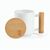 Douro Keramik Tasse mit Bambus, 380 ml. Für Sublimationsdruck geeignet (Bild 3)
