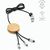 Feynman 5-in-1 Kabel aus Bambus und rPET. Mit hinterleuchtetem Logo (Bild 4)