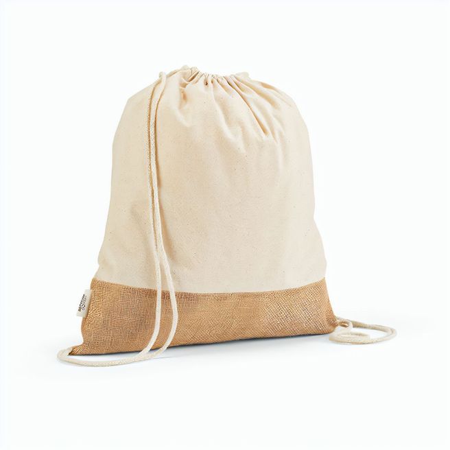 Produktabbildung Denali Kordelzugbeutel recy.Baumwolle (180 g/m²) und Jute (275 g/m²) Denali Kordelzugbeutel recy.Baumwolle (180 g/m²) und Jute (275 g/m²)