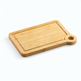 El Greco Bambus-Schneidebrett mit integriertem Eckgriff