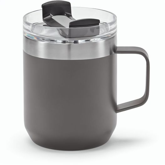 Shinano Tasse recy.Edelstahl, 440 ml. Doppelwandig mit drehbarem Deckel (Bild 1)