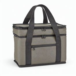 Produktabbildung Florence L 10L Kühltasche aus rPET. Zwei Fächer und eine Fronttasche Florence L 10L Kühltasche aus rPET. Zwei Fächer und eine Fronttasche